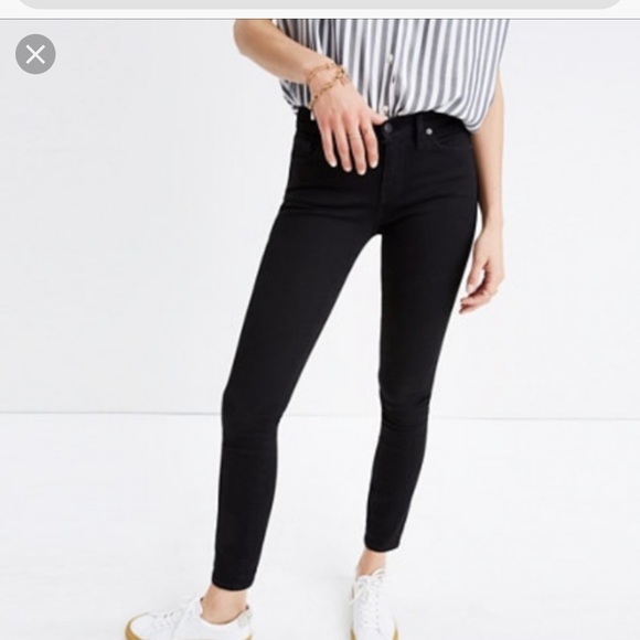Madewell Black Skinny Skinny Jeans - Picture 2 of 8